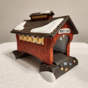 Dept 56 Maple Creek Covered Bridge